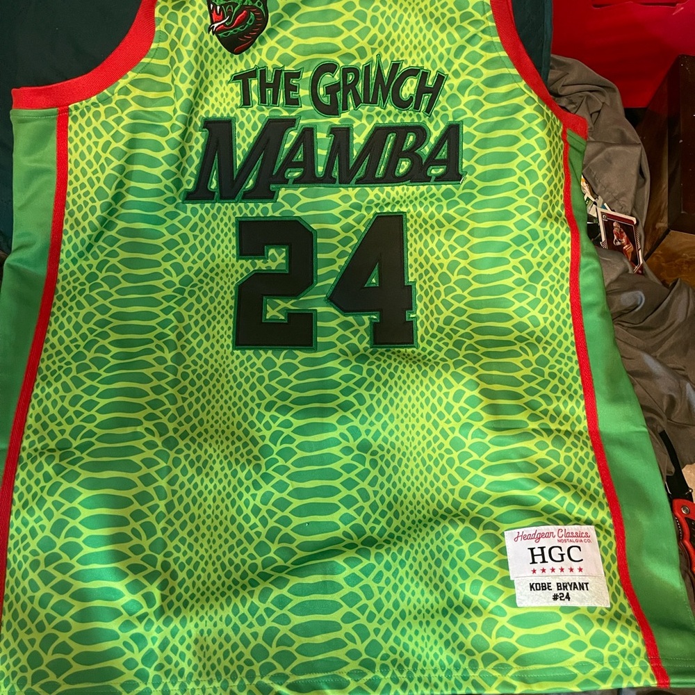 Green Mamba Basketball Jersey